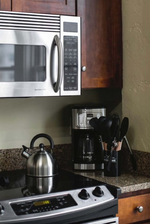 Plenty of cookware for nights in with home-cooked meals.