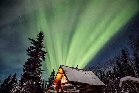Northern lights can be seen from Sept-April