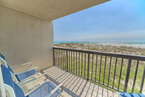 Private balcony views of soft dunes and sparkling sea—your front row to paradise