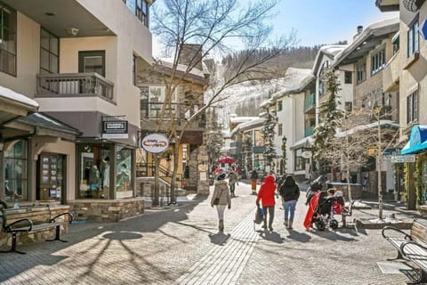 View from living room - Located in the heart of Vail Village