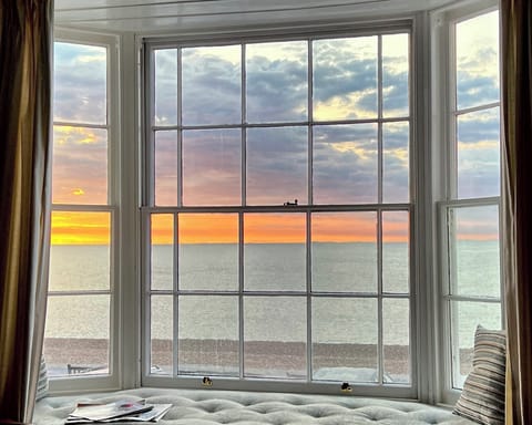 Dawn from the first floor window seat