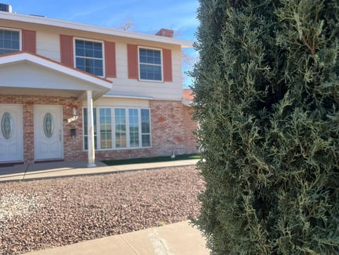 Front of the house