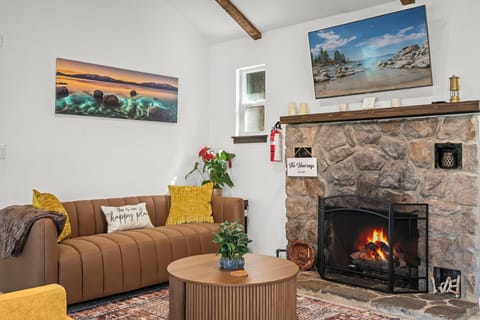 Gas Fireplace Tahoe Blue Haus