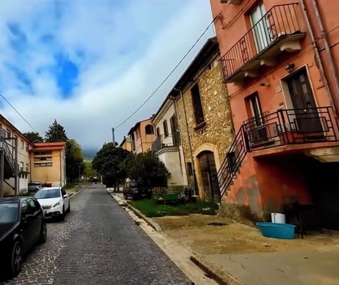 Street scene, parking is available outside