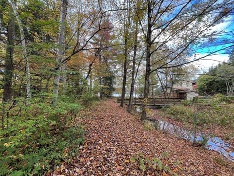 2 min walk to the lake!