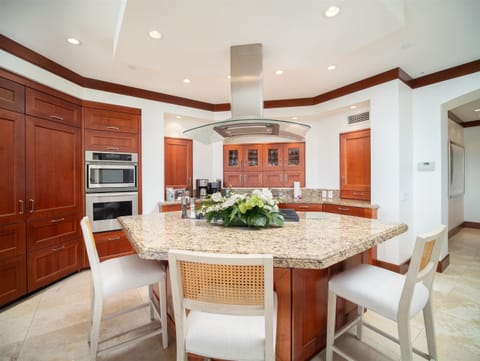 The Palm Coast F202 - Gourmet Kitchen and Bar Counter Seating for Three