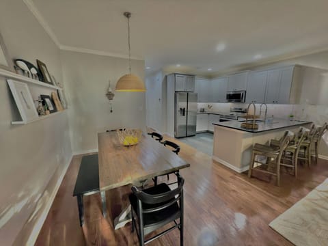 Large Kitchen/Living/Dining area perfect for entertaining.