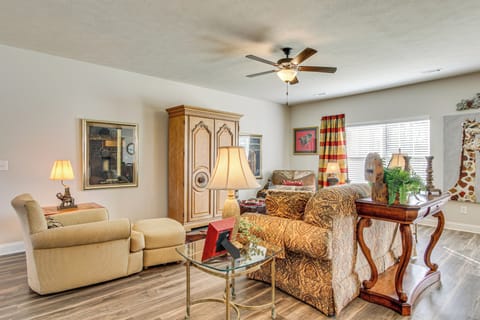 Aiken Vacation Rental | 4BR | 2BA | 1 Step to Enter | 1,961 Sq Ft