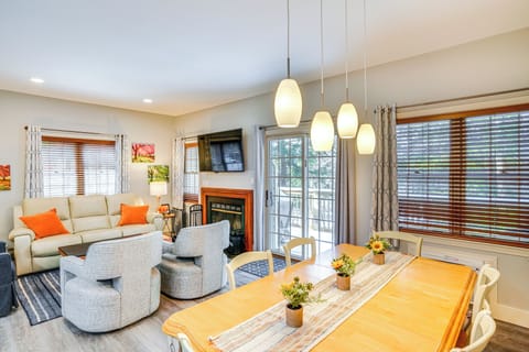 Hancock Vacation Rental | 3BR | 3BA | 1,715 Sq Ft | Stairs Required