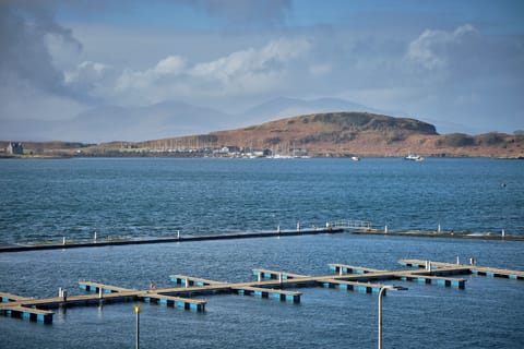 Breathe in fresh sea air with harbor views nearby.