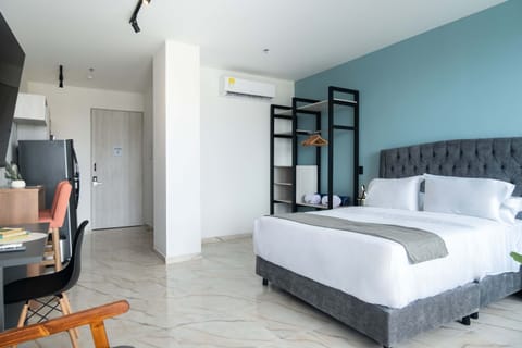 Equipped bedroom