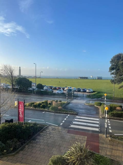 View from the apartment, watch the ships go sailing