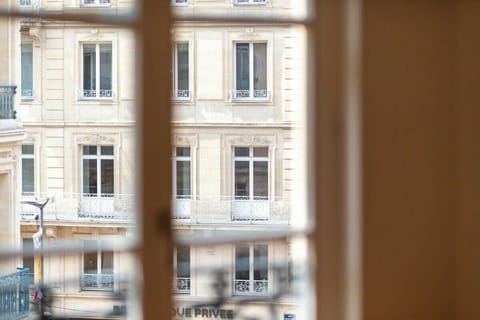 Vue sur le Gros Horloge à Rouen