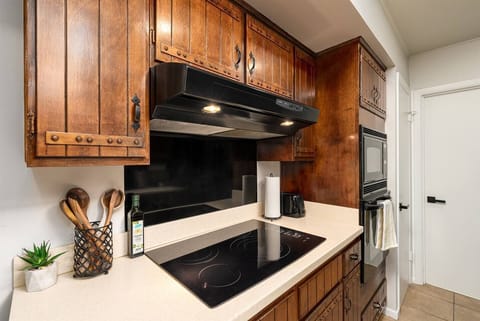 Fully stocked kitchen