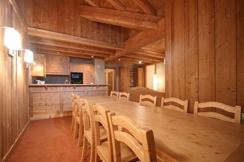 Reconnect with loved ones over a meal at the dining table.