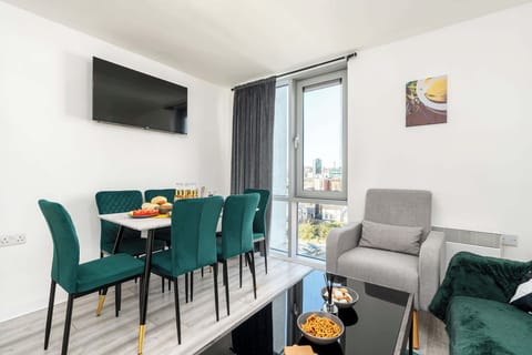 Living and Dining Area | Smaller but Cosy with a Nice View | 43" Smart Full HD LED TV