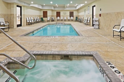 Take a dip in the pool.