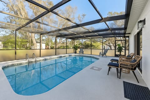 Outside pool