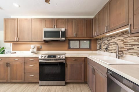 Ample counter space for your meals