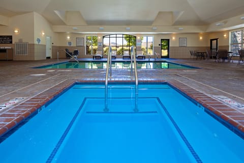 Fancy a swim? Take a dip in the indoor pool.