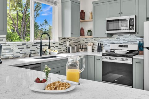 Enjoy a meal while taking in the peaceful surroundings.