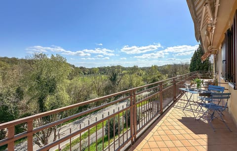 outside