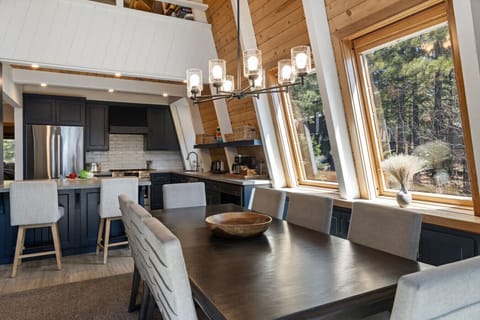 Lots of dining space inside and outside.