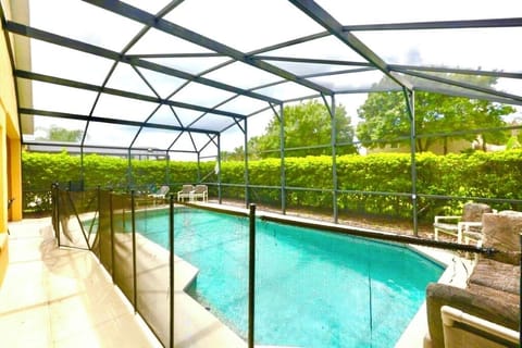 Private pool and decking