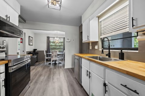 Enjoy a fully stocked kitchen for your next home cooked meal!