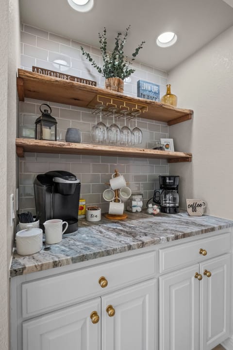 The cutest coffee & wine bar you've ever seen! Enjoy coffee on us!