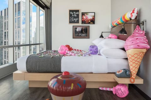 Unit with Queen size bed