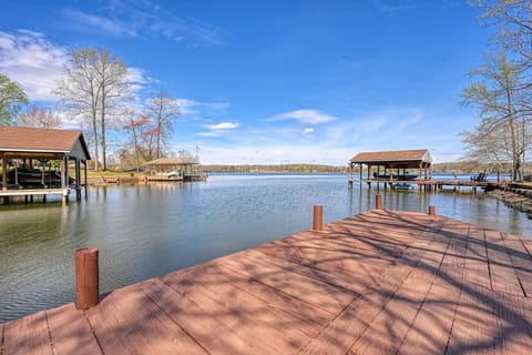 Private Lake Anna waterfront with direct lake access and private dock.