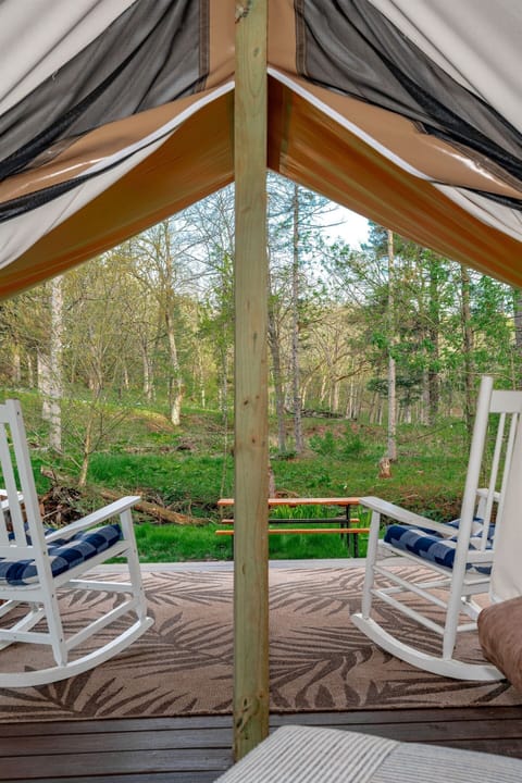 Rocking Chairs with Creek Views