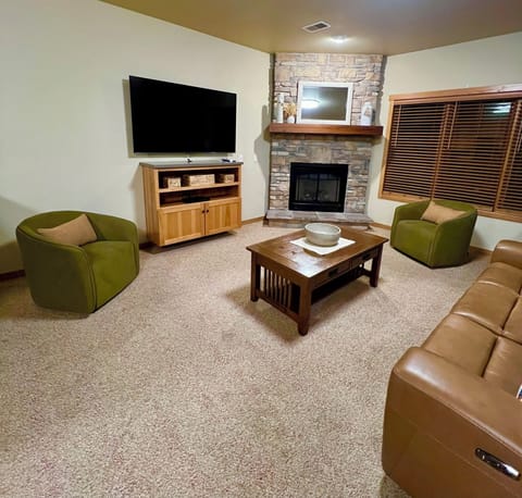 Living room seating area