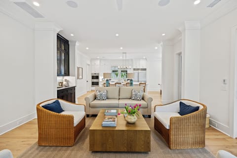 Lovely living room set up