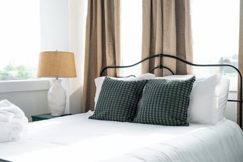 Plenty of natural light when you need it and black out curtains for when you don't