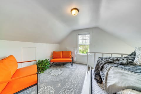 Louisville Vacation Rental | Studio | 1BA | Stairs to Enter | 750 Sq Ft