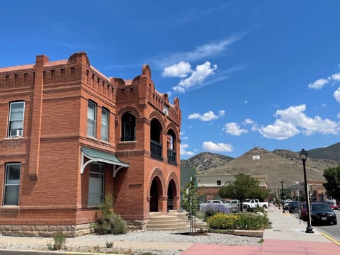 Exterior, looking North