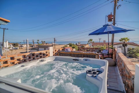Garden Terrace with Hot Tub