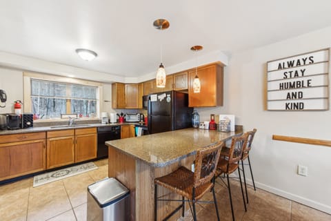 Indoors, Kitchen, Building, Dining Room, Dining Table