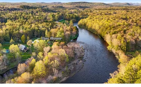 Our cabin, your escape — just you, the forest, and West Canada Creek.