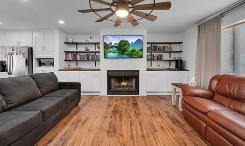 Perfect spot to watch the big game or to binge your favorite show!