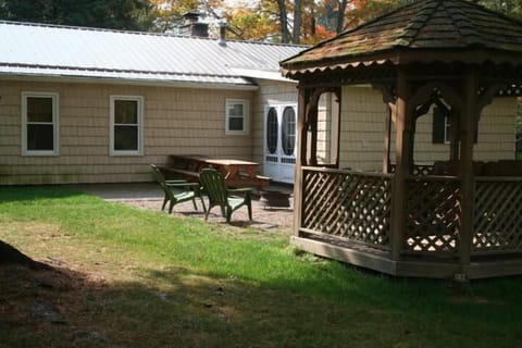 Gazebo &amp; Picnic Area at Sunset Maple