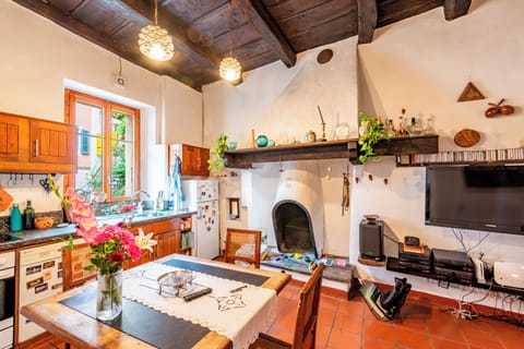 Kitchen and dining area