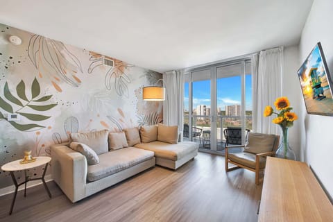 From the living room, step onto the connecting balcony to enjoy waterfront panoramas and beautiful sunsets.