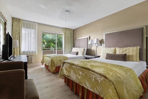 Unit with 2 Double beds