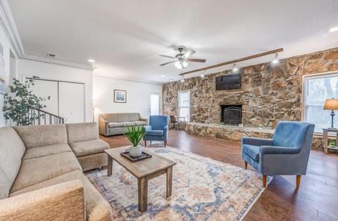 Living room with ample seating