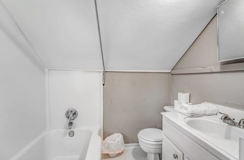 Serene and clean bathroom