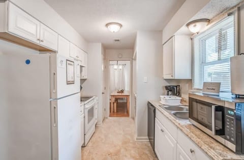 Fully stocked kitchen