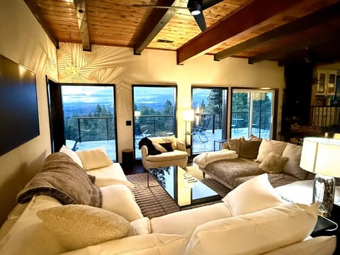 The views from the living room are magical.